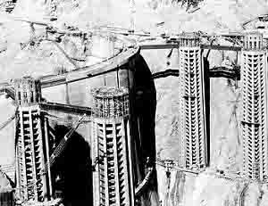 hoover dam construction pictures