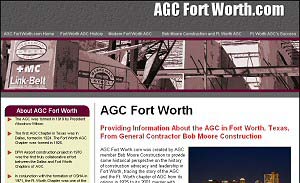 Featured Construction Company Website - AGC Fort Worth.com